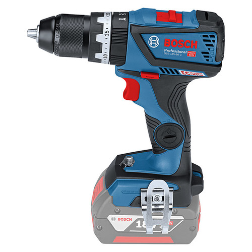 גוף מברגה/מקדחה נטענת בראשלס BOSCH GSR 18V-60C EC