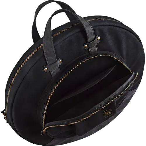תיק מצילות איכותי בגימור וינטאג’ שחור Meinl MWC22BK