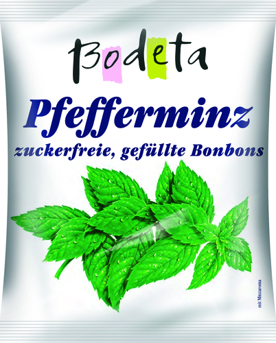 סוכריות מנטה ללא סוכר 100 גרם BODETA