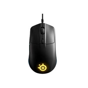 עכבר גיימינג חוטי דגם RIVAL 3 STEELSERIES בצבע שחור