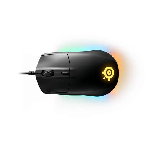 עכבר גיימינג חוטי דגם RIVAL 3 STEELSERIES בצבע שחור