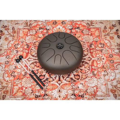 תוף לשוניות 12 אינץ׳ בסולם לה מינור (חום) מבית Meinl