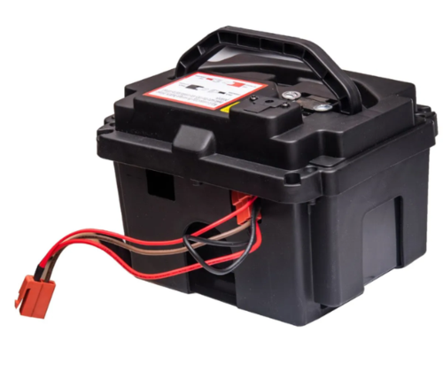 סוללה 24V 7AH במזוודה חיבור בקליק כולל טעינה ישירה ל Can-Am מקורי - אחריות 6 חודשים