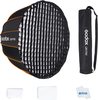 סופטבוקס עם גריד Godox qr-p90G quick release parabolic softbox