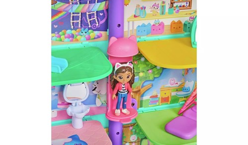 בית הבובות של גבי עם צלילים, דמויות ו-15 אביזרי משחק   