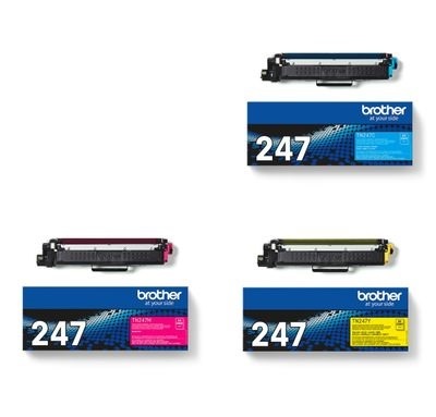 סט טונרים צבעים מקורי Brother TN247 ברדר