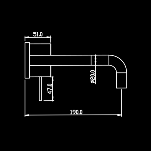 מערכת קיר לכיור רחצה, אור-נלה, טבעי 316 NS