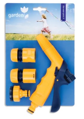 מארז השקיה אקדח לצינור גן kit5