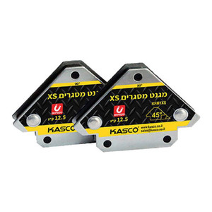 זוג מגנטים מסגרים XS עד 12.5 ק"ג KASCO קשקו K-FM1XS