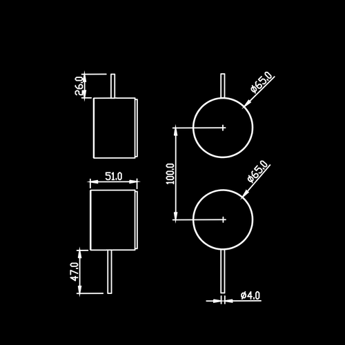 אינטרפוץ 4 דרך, אור-נלה, רוז גולד מט 316 RGM