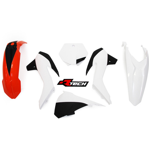 קיט פלסטיקה לאופנועי קטמ ריסטק צבע מקורי - RACETECH KTM SX85 13-17 