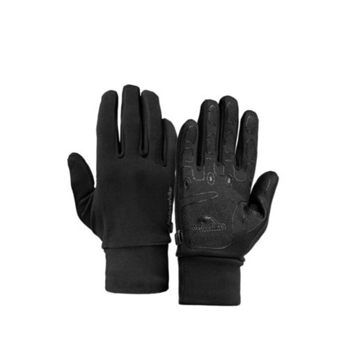 כפפות טרמיות עם טאץ לחורף קר TUCH SCREEN מחממות NATUREHIKE STRECH GLOVE