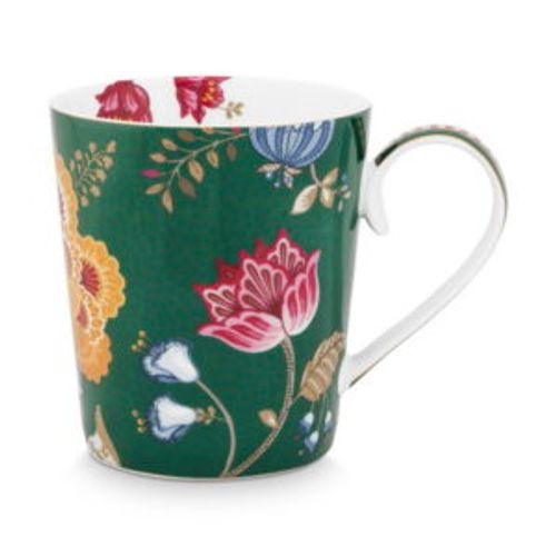 מאג “Z” ירוק 350מל Floral Fantasy מבית PIP STUDIO