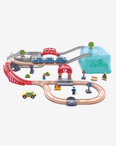 סט רכבות עירוני - Hape