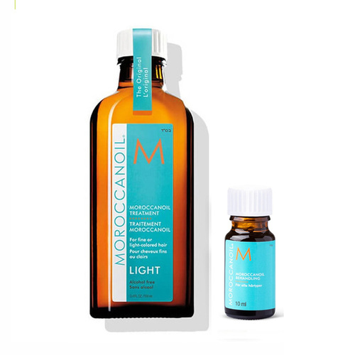 שמן מרוקאי לשיער דק 100 מ”ל + בקבוקון שמן מתנה MOROCCANOIL