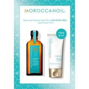 שמן מרוקאי מקורי XL 125 מ”ל + קרם ידיים מתנה Moroccanoil