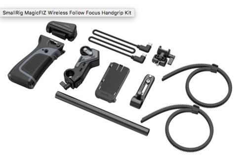 SmallRig MagicFIZ 3782 Wireless Follow Focus Handgrip Kit