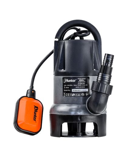 משאבה טבולה גוף פלסטי למים דלוחים 400W 101500-002
