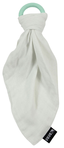 נשכן סיליקון עם שמיכי מבמבוק - לבן