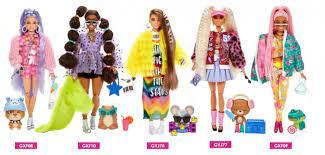ברבי אקסטרה  מגוון בובות BARBIE GRN27
