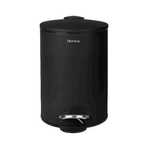  פח דוושה 3 ליטר שחור סגירה שקטה TUBO black
