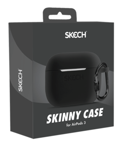 כיסוי Skech Skinny Apple AirPods 3 שחור