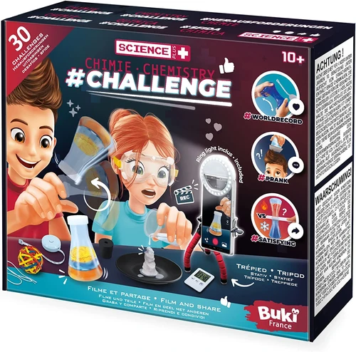 אתגר הכימיה לילדים 30 ניסויים