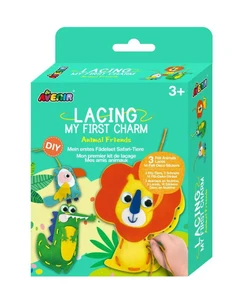 ערכת יצירה לילדים מגילאי 3 להכנת שלוש דמויות של חיות