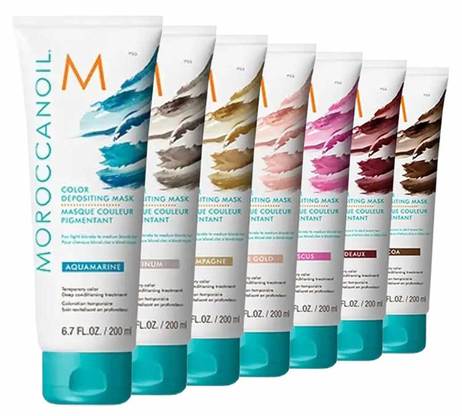 מסכת צבע זמני לשיער שמן מרוקאי 200 מ”ל Moroccanoil