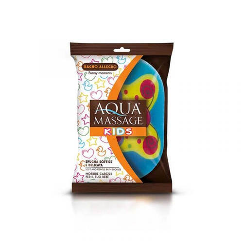 ספוג רחצה טבעי לילדים AQUA MASSAGE