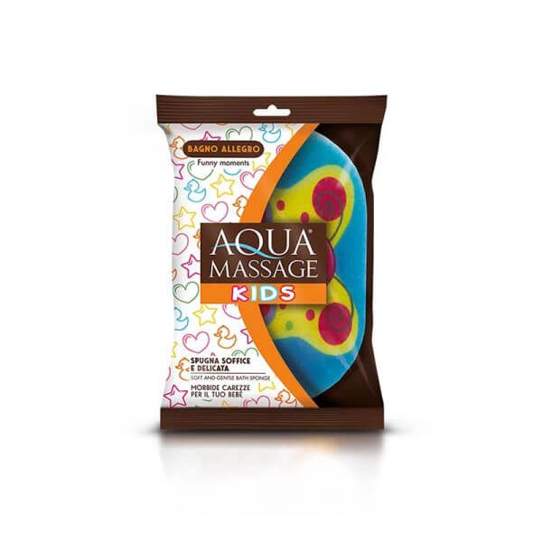 ספוג רחצה טבעי לילדים AQUA MASSAGE