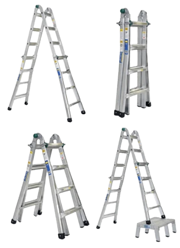 סולם אלומיניום טלסקופי 4X4 209904-2