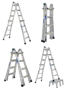 סולם אלומיניום טלסקופי 4X4 209904-2