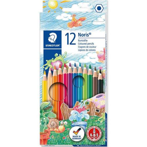 מארז 12 עפרונות צבעוניים שטדלר