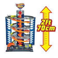 הוט ווילס - חניון ענק 4 קומות - HOT WHEELS GTT95