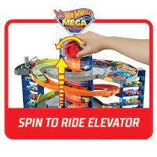 הוט ווילס - חניון ענק 4 קומות - HOT WHEELS GTT95