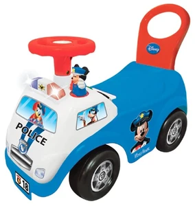 בימבה 2 ב 1 מיקי מאוס מכונית משטרה עם אפקטים ואורות