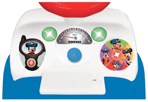 בימבה 2 ב 1 מיקי מאוס מכונית משטרה עם אפקטים ואורות