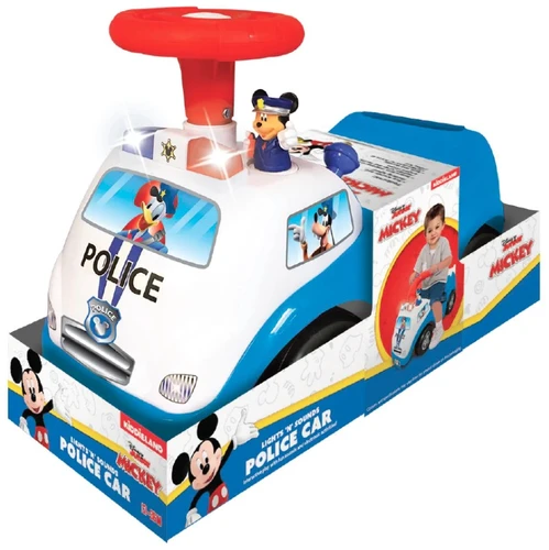 בימבה 2 ב 1 מיקי מאוס מכונית משטרה עם אפקטים ואורות