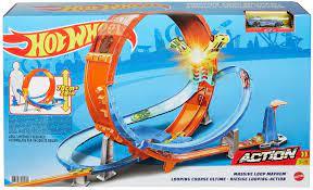 הוט ווילס מסלול עם לולאת ענק- HOT WHEELS GTV14