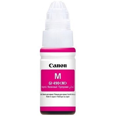 בקבוקון מילוי מקורי אדום Canon GI490M קנון