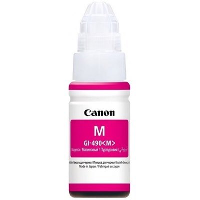בקבוקון מילוי מקורי אדום Canon GI490M קנון