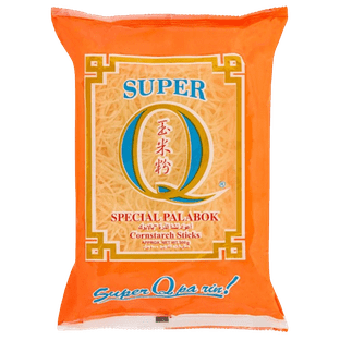 SUPER Q - אטריות על בסיס עמילן תירס עבות 500 גרם 