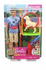 ברבי קן מארז קריירה מאמן כלבים- BARBIE GJM34