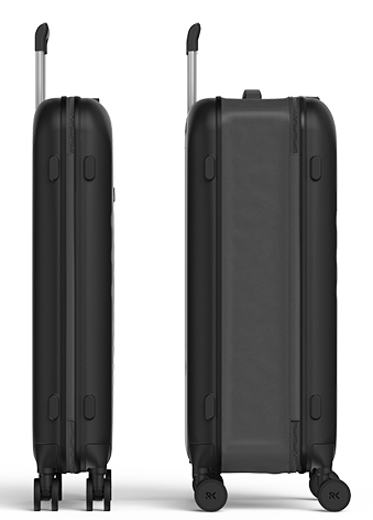 מזוודה מתקפלת Rollink FLEX 360 SPINNER גודל 29 אינץ' 4 גלגלים - שחור Black