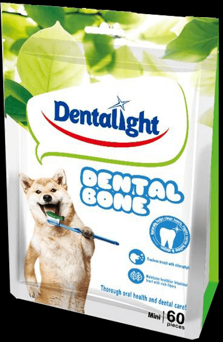 Dental bone מיני עלה דנטלי מארז חיסכון 60 יחידות - 540 גרם
