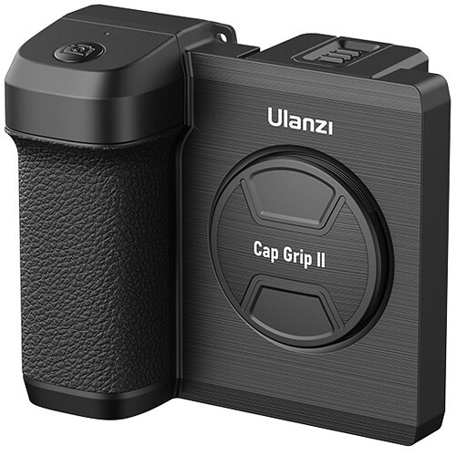 שלט בלוטוס לסמארטפון ulanzi 2961 cg01 bluetooth shutter hand grip