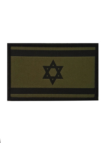 פאץ' דגל ישראל להדבקה על  מעיל סופטשל