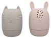 זוג שפריצונים למשחק באמבטיה - ורוד ארנב / אפור חתול