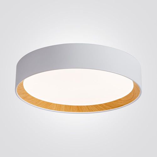 צמוד תקרה קליאר לבן+עץ  CCT (60Φ ס